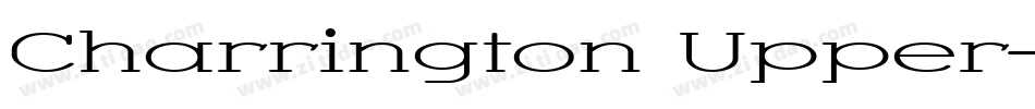 Charrington Upper字体转换